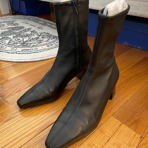 & Other Stories Ankle High Black Boots